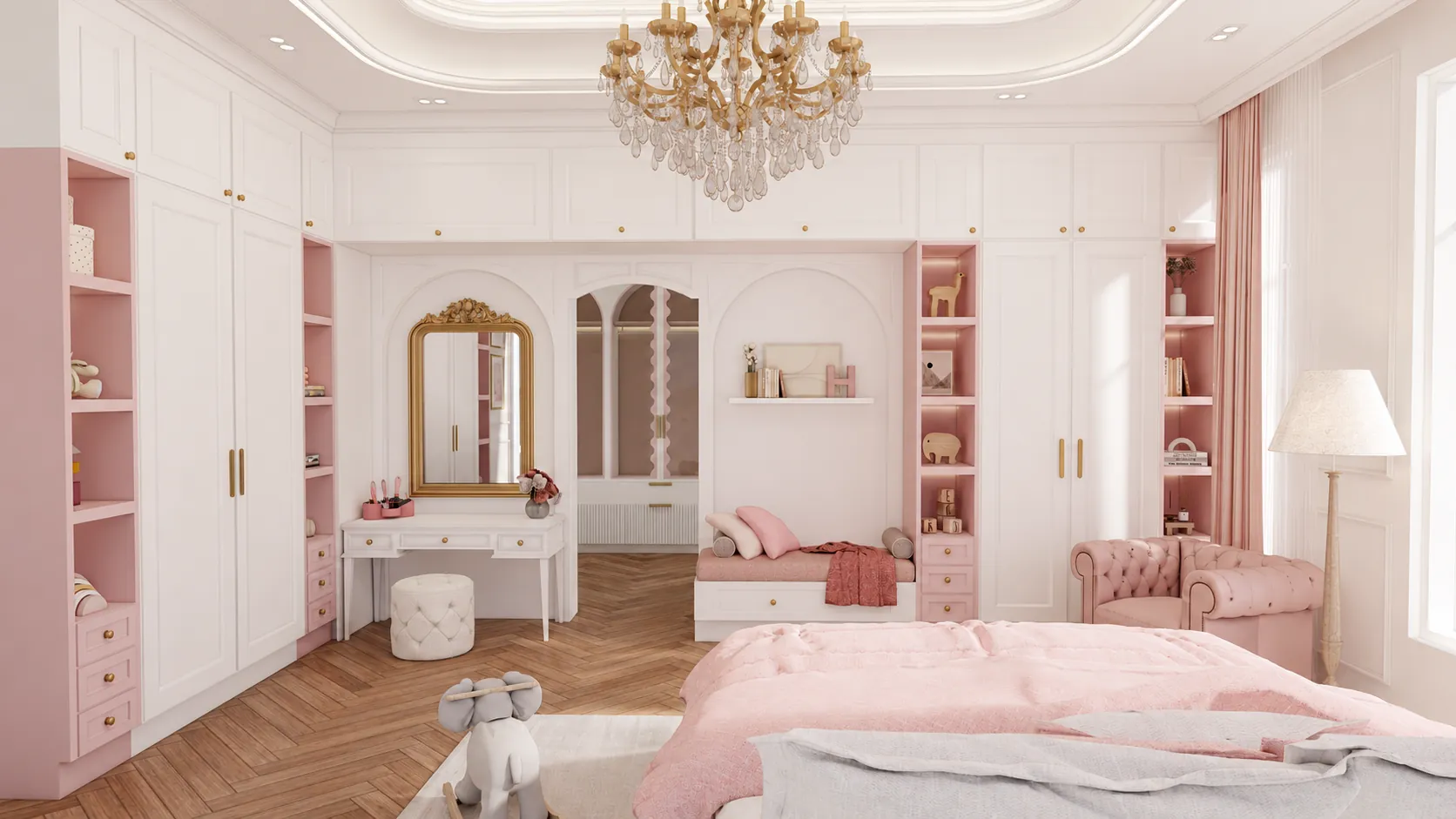 Girl Bedroom II — view 4